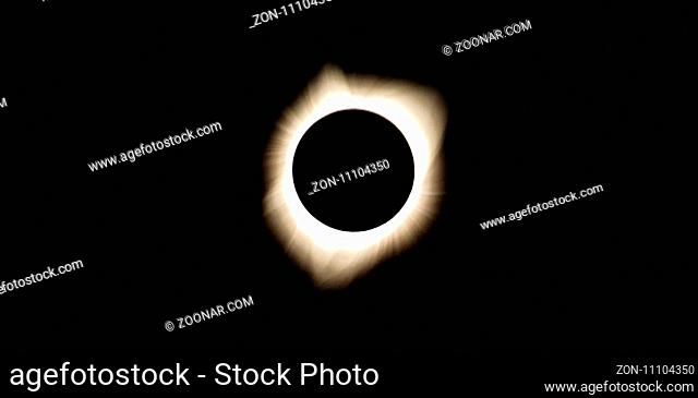Total solar eclipse taken from Corvallis, Oregon. August 21, 2017