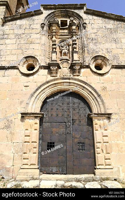 Calaceite, Ermita de San Cristobal (Baroque, 18th century). Matarraña, Teruel, Aragon, Spain