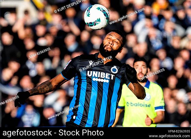 Club's Igor Thiago pictured in action during a soccer match between Club Brugge and KAA Gent, Sunday 17 December 2023 in Brugge