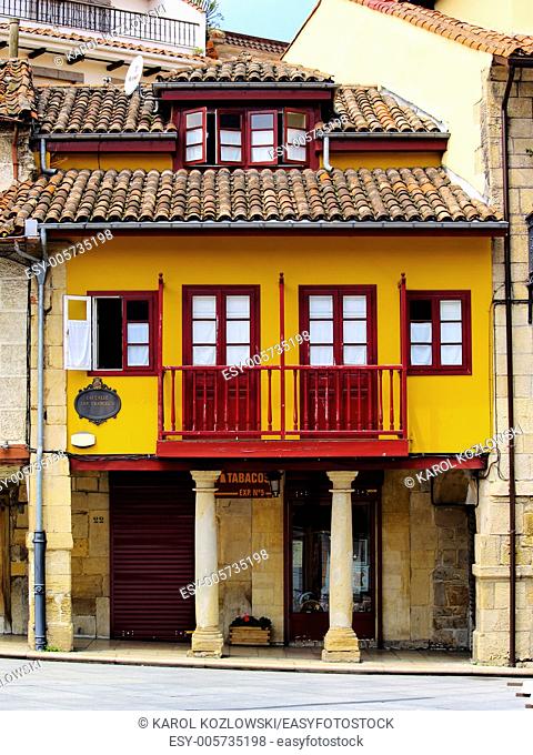 Aviles - beautiful small city in Asturias Region, northen Spain