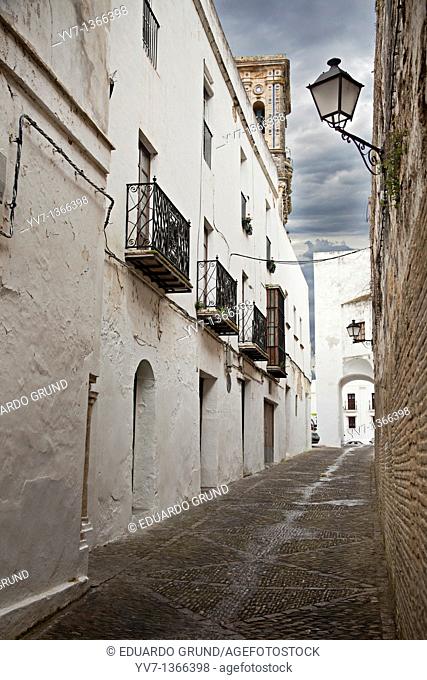 'Nueva' street, Arcos de la Frontera, Cádiz, Andalucia, Spain