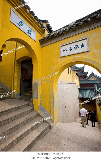 Jinshan temple (Jiangtian temple), Jinshan, Zhenjiang, Jiangsu Province, China