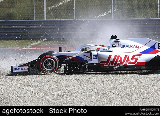 03.09.2021, Circuit Park Zandvoort, Zandvoort, FORMULA 1 HEINEKEN DUTCH GRAND PRIX 2021, in the picture, Nikita Mazepin (RUS # 9), Haas F1 Team