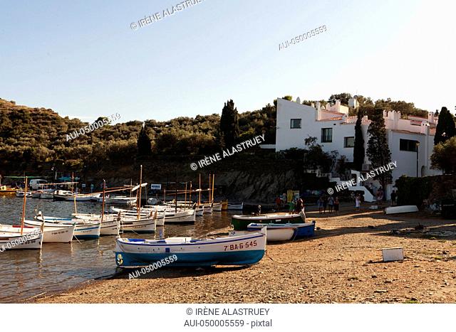 Spain - Costa Brava - Village of Port Lligat with Salvador Dali's home