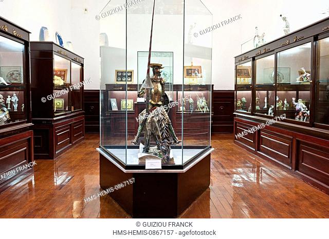 Mexico, Guanajuato state, Guanajuato, listed as World Heritage by UNESCO, the museum of of Don Quijote