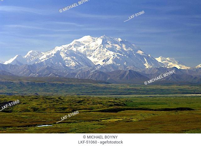 Mount. McKinley, Denali National Park, Alaska, USA