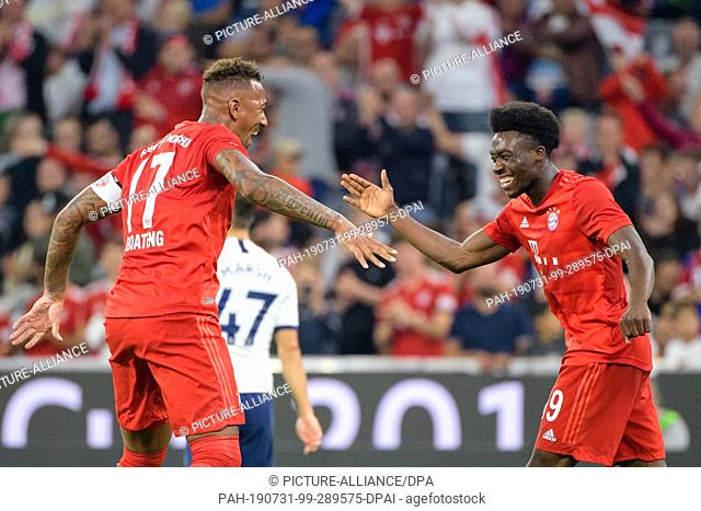 31 July 2019, Bavaria, Munich: Soccer: Test matches, Audi Cup in the Allianz Arena, Final: Bayern Munich - Tottenham Hotspur