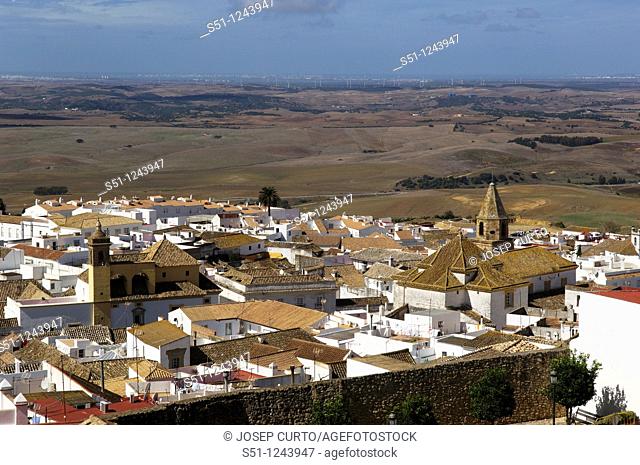 Overview, Medina Sidonia, Cadiz province, Andalucia, Spain