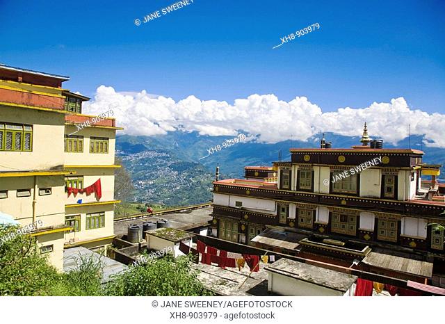 India, Sikkim, Gangtok, Rumtek Gompa Complex