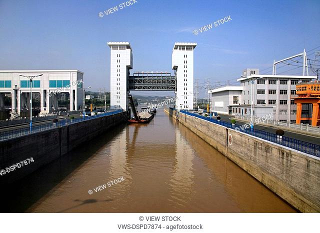 Gezhouba Hydroelectric Power Station, Hubei, China