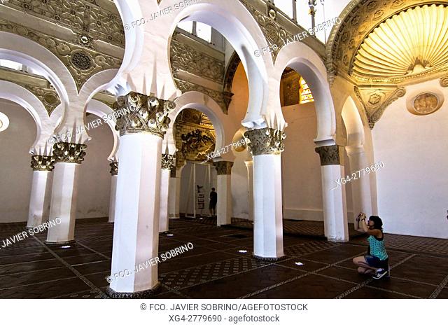 Sinagoga de Santa María la Blanca â. “ Toledo â. “ Castilla-La Mancha â. “ España - Europa