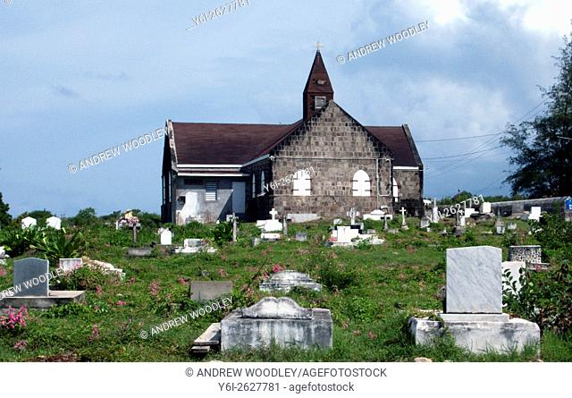 St James Anglican Church Nevis Caribbean island