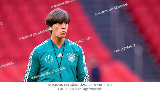 Federal coach Joachim Jogi Loew (Germany). GES / Football / Nations League: Final training of the German national team in Amsterdam, 12.10