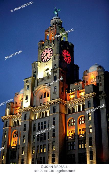 Liver Building, Liverpool waterfront