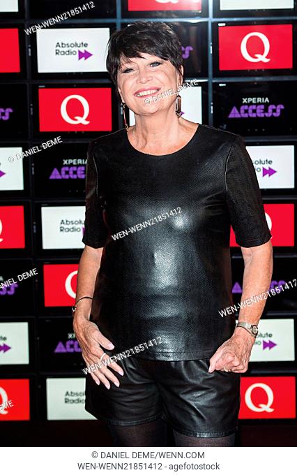 Xperia Access Q Awards held at the Grosvenor House - Arrivals. Featuring: Sandie Shaw Where: London, United Kingdom When: 22 Oct 2014 Credit: Daniel Deme/WENN
