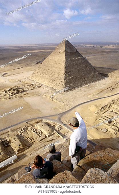 Pyramids, Gizeh. Egypt