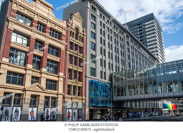 Newly-opened Emporium shopping mall in Lonsdale Street, Melbourne