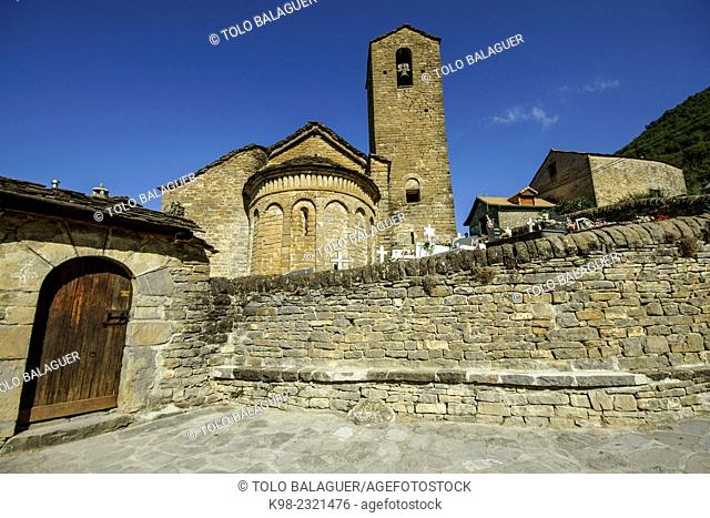 Iglesia de San Martín(s.X). Oliván. Serrablo.Huesca.España