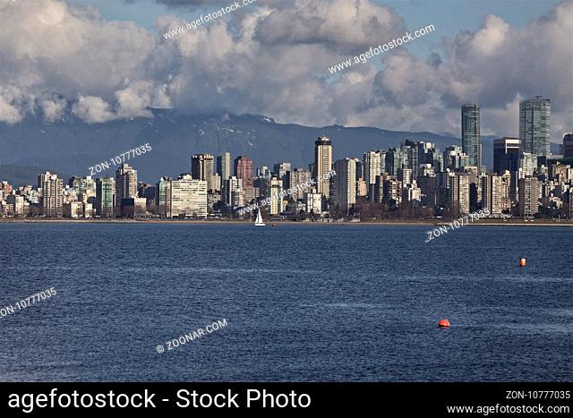 Vancouver Skyline Canada dwntown west end City