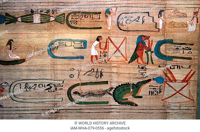 Papyrus of a Woman Named Tentosorkon 945 B.C