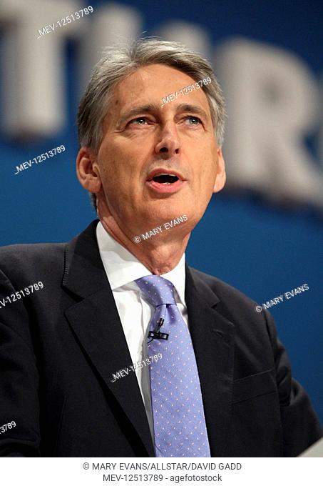 Philip Hammond MP Secretary Of State For Foreign And Commonwealth Affairs Conservative Party Conference 2014 Icc, Birmingham, England 01 October 2014