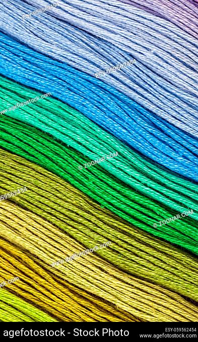 Colorful wool - abstract fashion background