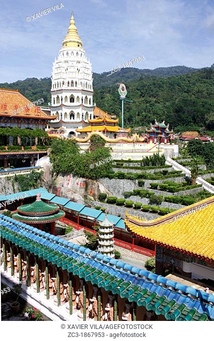Ban Po Tha Pagoda 10000 Buddhas, Kek Lok Si Temple complex, Penang, Malaysia