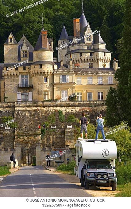 Rigny-Usse, Castle, Chateau de Usse, Usse Castle, Indre-et-Loire, Pays de la Loire, Loire Valley, UNESCO World Heritage Site, France