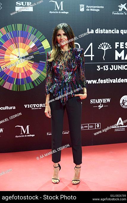 Goya Toledo attends 24th Malaga Film Festival presentation photocall at Circulo de Bellas Artes on May 25, 2021 in Madrid, Spain