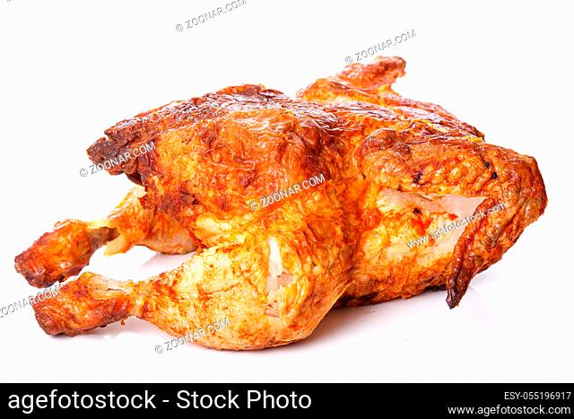 Food. Delicious, grilled chicken on the table