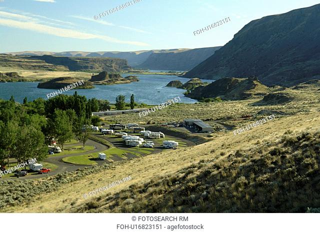 Coulee City, WA, Washington, Grand Coulee, Route 17, campground