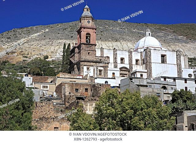 Church of Purisima Concepcion 1817, Real de Catorce, state San Luis Potosi, Mexico