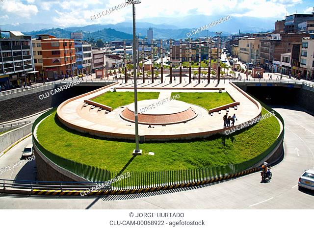 Alfonso Lopez Pumarejo Square, Manizales, Caldas, Colombia