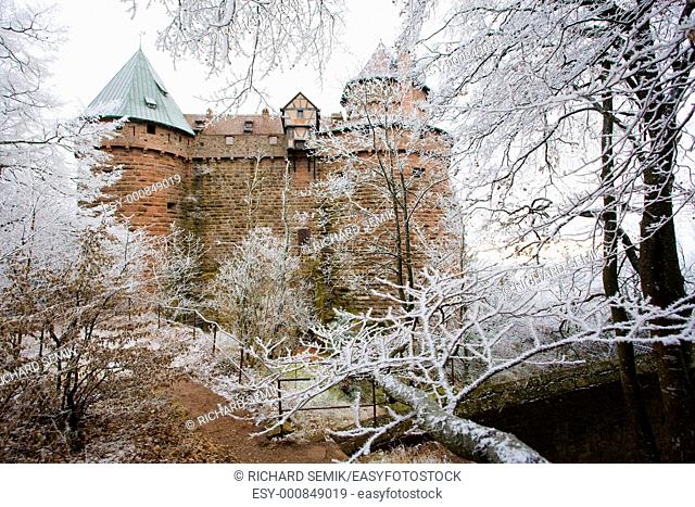 Haut-Koenigsbourg Castle, Alsace, France