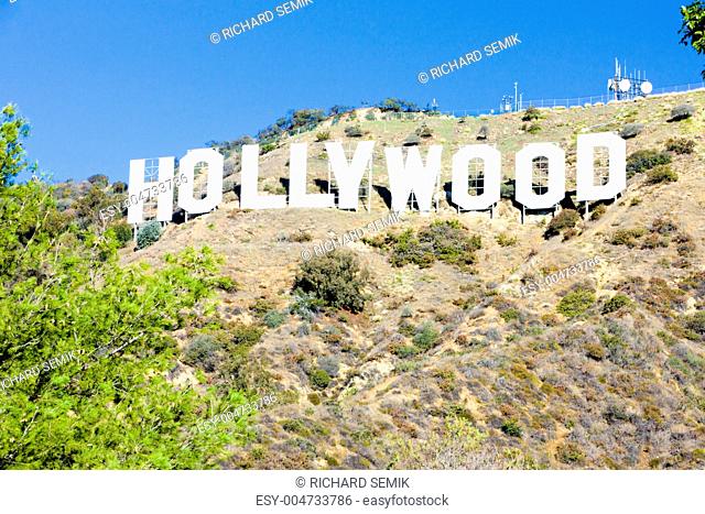 Hollywood Sign, Los Angeles, California, USA