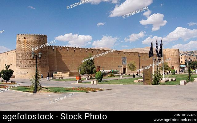 SHIRAZ, IRAN - OCTOBER 7, 2016: Fortress Karim Khan, one of the sights of Shiraz on October 7, 2016 in Iran, Asia