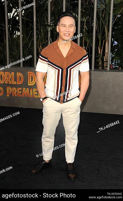 BD Wong at the Los Angeles premiere of 'Jurassic World Dominion' held at the TCL Chinese Theater in Hollywood, USA on June 6, 2022