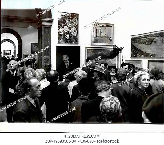 May 05, 1969 - May 2nd, 1969 Private view of the Royal Academy?¢‚Ç¨‚Ñ¢s Summer Exhibition ?¢‚Ç¨‚Äú Today was Private View Day of the Royal Academy?¢‚Ç¨‚Ñ¢s...