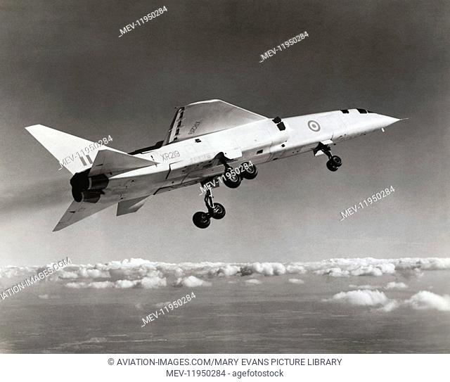 The British Aircraft Corporation Tsr 2 Prototype Flying Taken During First Flight