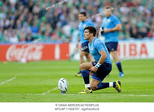 2015 Rugby World Cup Ireland v Italy Oct 4th. 04.10.2015. Olympic Stadium, London, England. Rugby World Cup. Ireland versus Italy