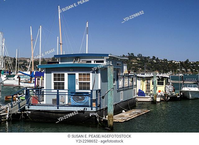 Houseboats, Sausalito, California, United States