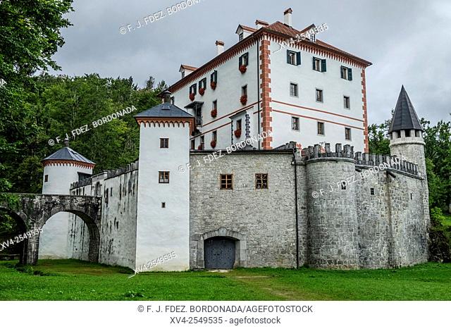 Grad Snežnik castle, Lož Valley, Loška Dolina, Slovenia