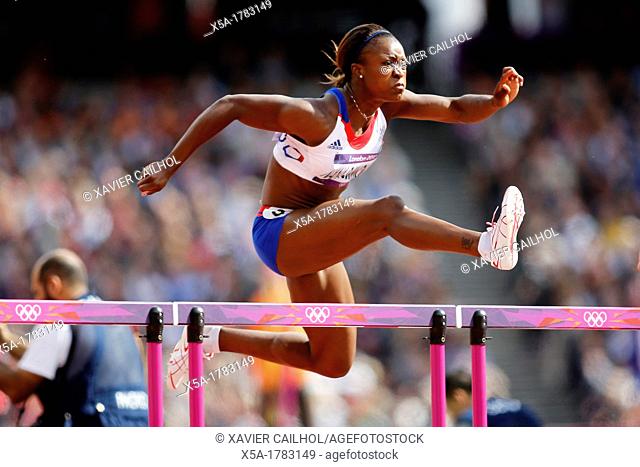 03 08 2012 Olympic Games, London, England, Athletics, NANA DJIMOU