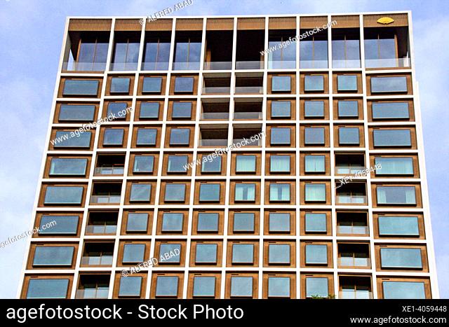 Casa Seat building, architect Carlos Ferrater, Barcelona, Catalonia, Spain