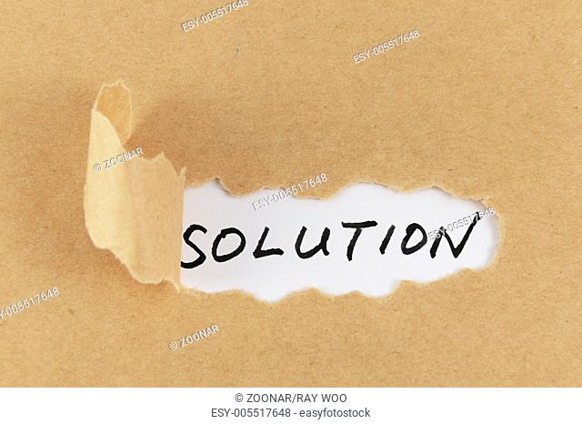 Solution word