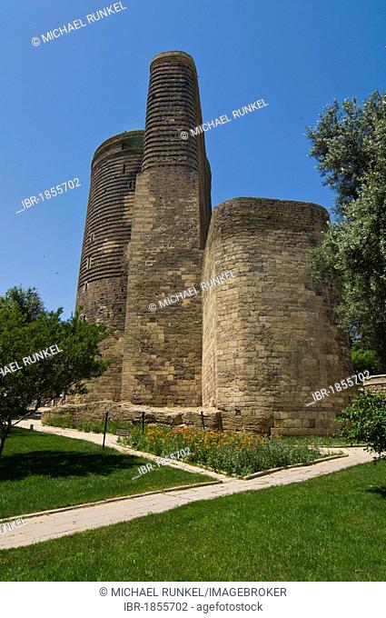 Maiden Tower or Qiz Qalasi, UNESCO World Heritage Site, Baku, Azerbaijan, Middle East