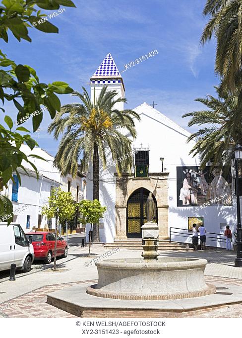 Marbella, Costa del Sol, Malaga Province, Andalusia, southern Spain. Hermita del Santo Cristo or Hermitage of Holy Christ in the old town
