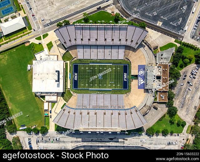May 29, 2020 - Houston, Texas, USA: Rice Stadium is an American football stadium located on the Rice University campus in Houston, Texas