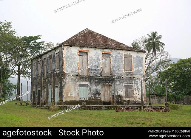 17 February 2020, São Tomé and Príncipe, Terreiro Velho: A manor house on the Terreiro Velho plantation by Claudio Corallo, Italian and agronomist
