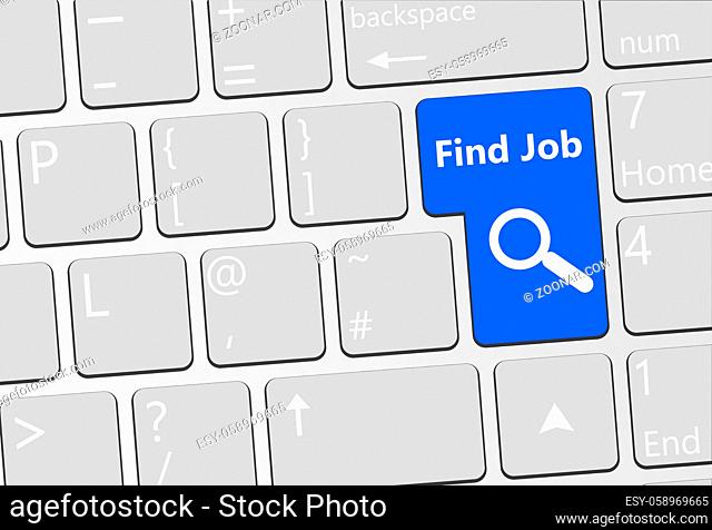 Enter key replace with a find job key